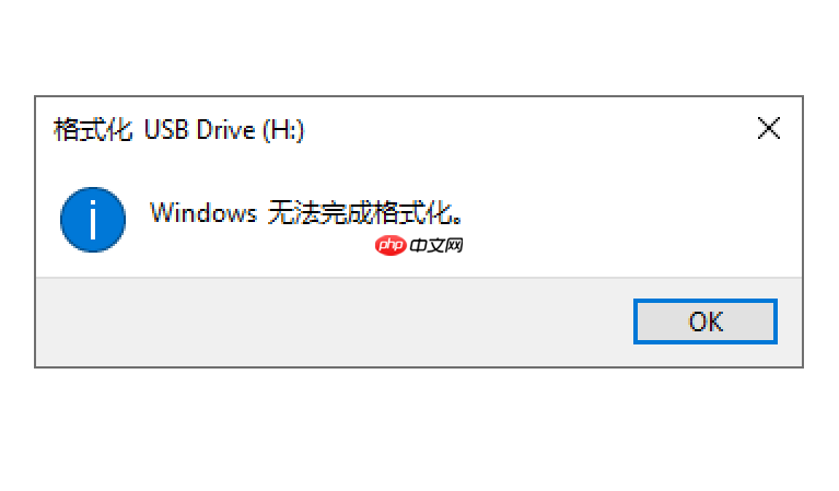 Windows无法完成格式化怎么办？Windows无法完成格式化5种解决方法